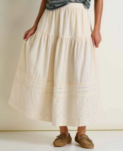 Toad & Co Womens Airscape Midi Skirt