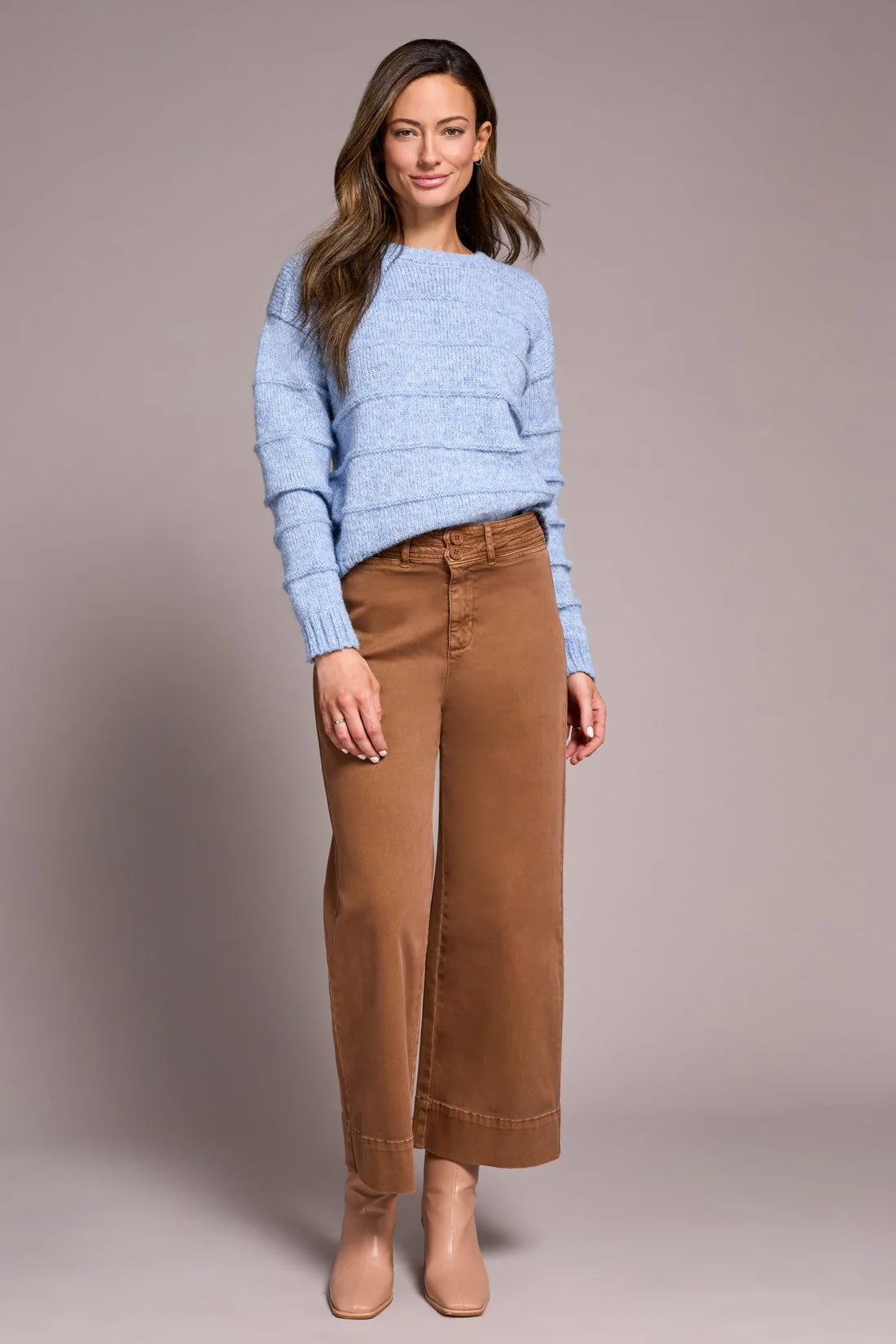 Tribal Womens High Rise Palazzo Pant