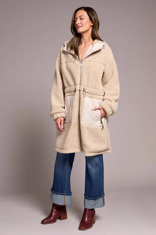 Tribal Womens Front Zip Coat W/ Lining