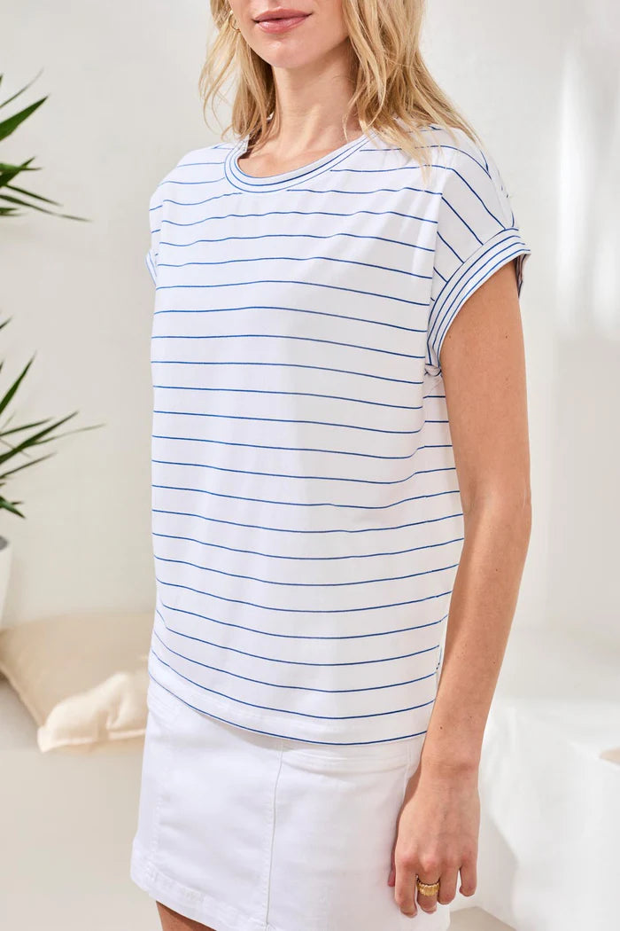 Tribal Womens Cap Sleeve Top